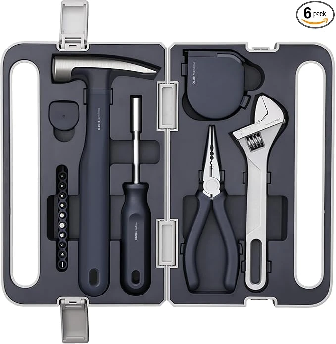 HOTO Tool Set, Hand Tool Set/Home Tool Kit, DIY Set Tool Household Hand Tool wit